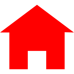 256x256 Red Home Icon