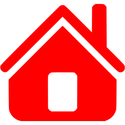 256x256 Red Home Icon