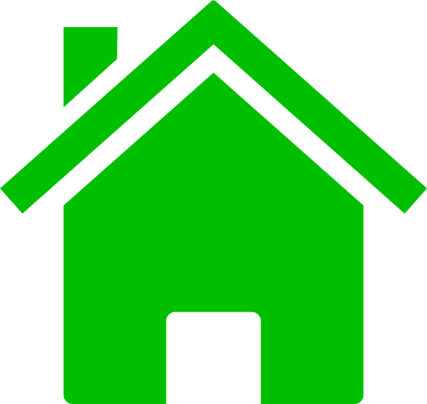600x568 Home Icon Png Green Transparent Cartoon