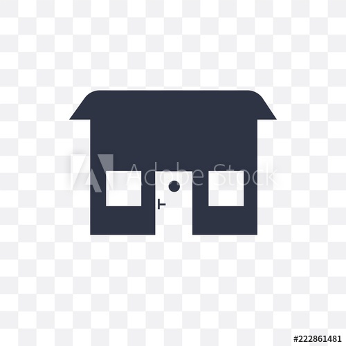 500x500 Home Icon Isolated On Transparent Background Simple And Editable