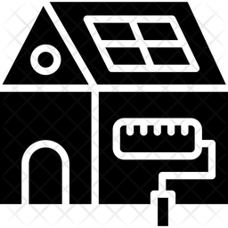 256x256 Home Improvement Icon Of Glyph Style