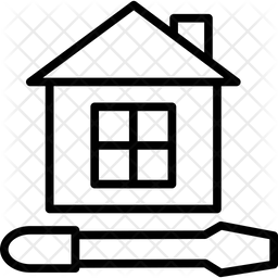 256x256 Home Improvement Icon Of Line Style