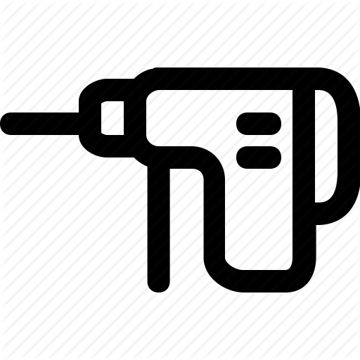 512x512 Drill, Electric, Equipment, Home, Improvement Icon
