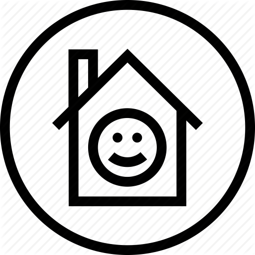 512x512 Enviornment, Happy, Home, Improvement, Smile Icon