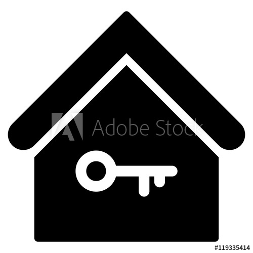 Home Key Icon Vector Style Is Flat Iconic Symbol, Black Color 500x500 Home Key Icon Vector Style Is Flat Iconic Symbol, Black Color