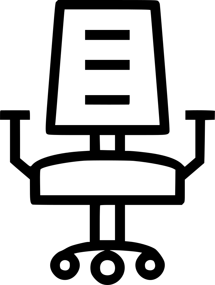 740x980 Desk Chair Office Furniture Home Office Png Icon Free Download