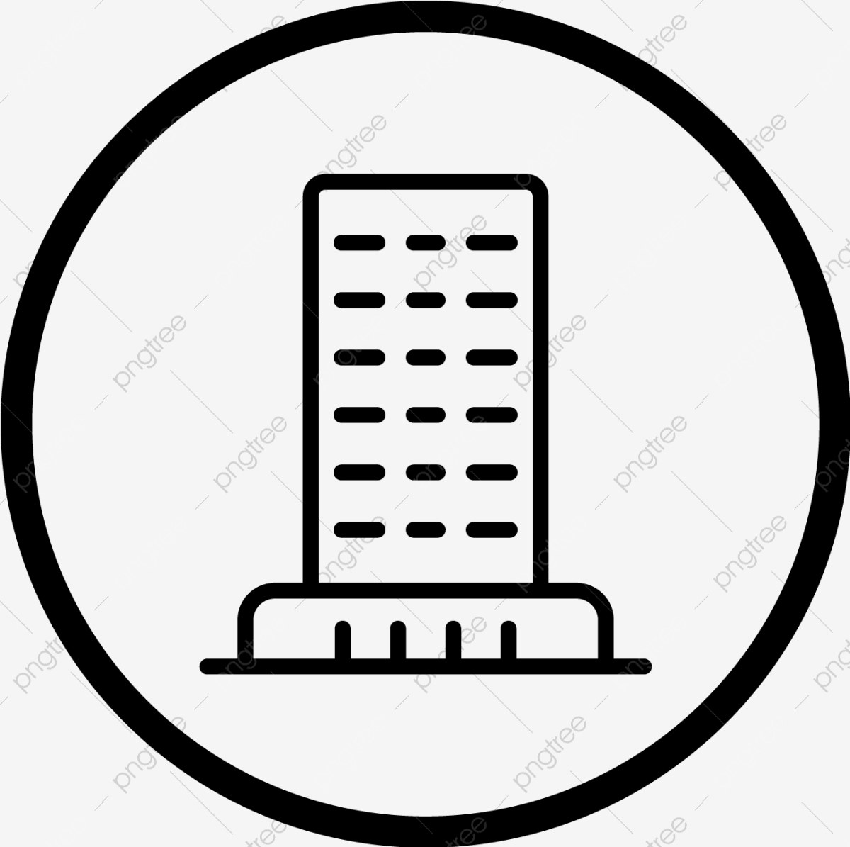 1200x1195 Vector Office Icon, Building, Home, Office Png And Vector