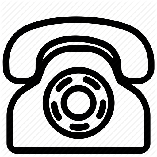 512x512 Home Phone, Office, Phone, Radial Phone Icon