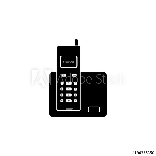 500x500 Home Phone Icon Element Of Popular Office Tools Icon Premium