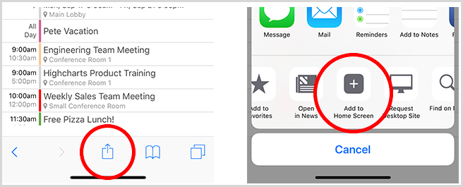656x265 Add Mobile Calendar Icon To Phone Home Screen