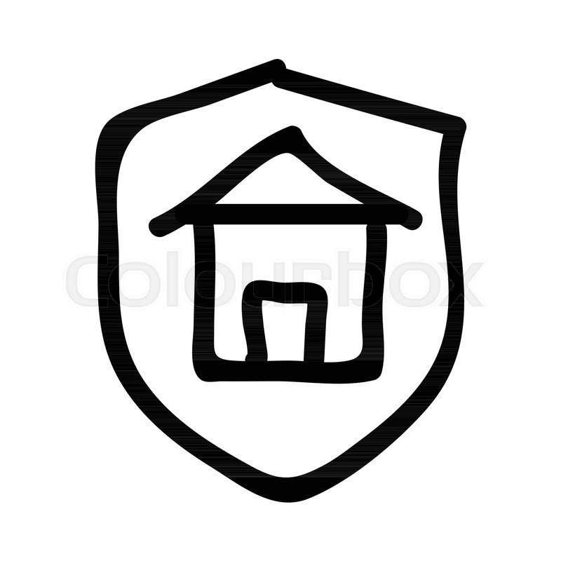 Home Security Vector Hand Drawn Icon Stock Vector Colourbox 800x800 Home Security Vector Hand Drawn Icon Stock Vector Colourbox