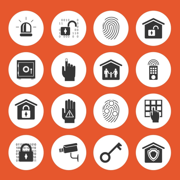 Security Icons Free Vector Format Download 585x585 Security Icons Free Vector Format Download