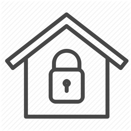 Home, Lock, Protection, Safe, Security, System Icon 512x512 Home, Lock, Protection, Safe, Security, System Icon