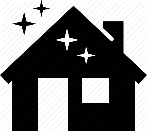512x457 Clean, Cleaning, Domestic Service, Home, House, Sparkling Icon