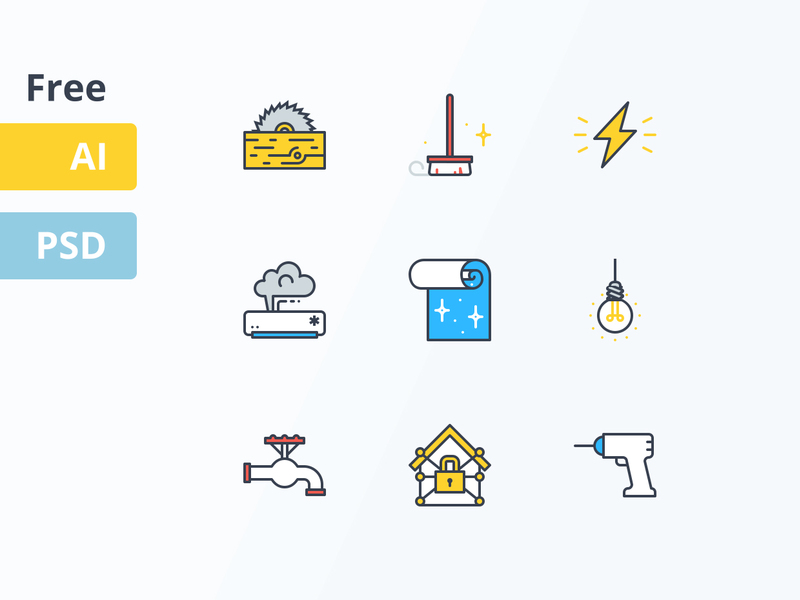 800x600 Free Home Service Icons
