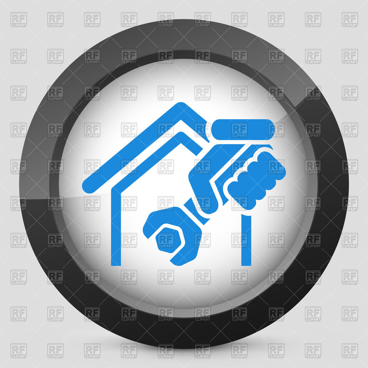 1200x1200 Home Professional Services Icon Vector Image Of Icons And Emblems