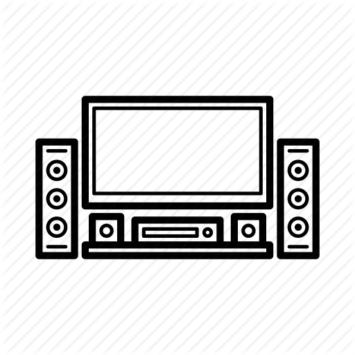 512x512 Appliance, Home Theater, Sound, Speaker, Theater Icon