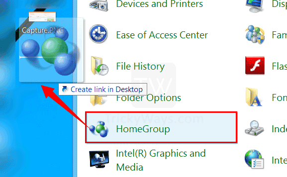 How To Create A Shortcut To Any Control Panel Item In Windows 577x356 How To Create A Shortcut To Any Control Panel Item In Windows