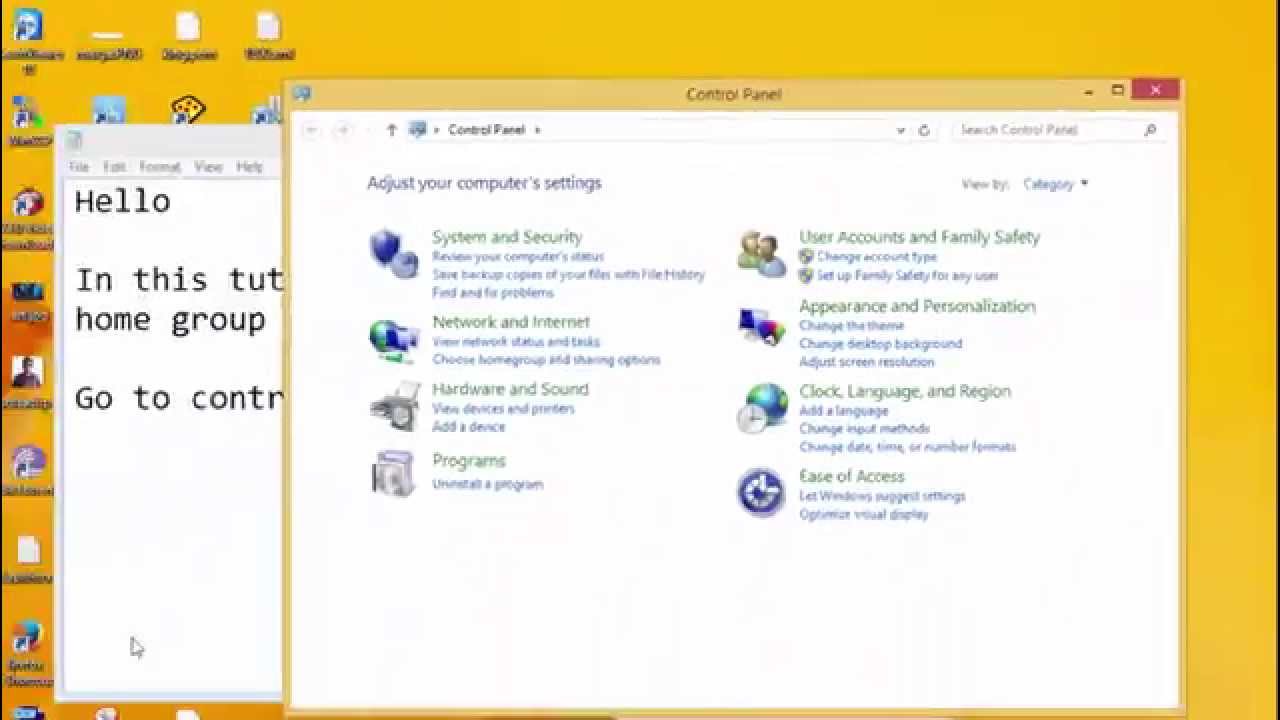 1280x720 How To Remove Homegroup From Desktop Remove Home Group