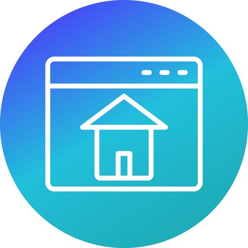 490x490 Vector Homepage Icon