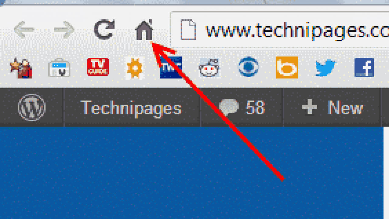 1280x720 Google Chrome Enable Home Button