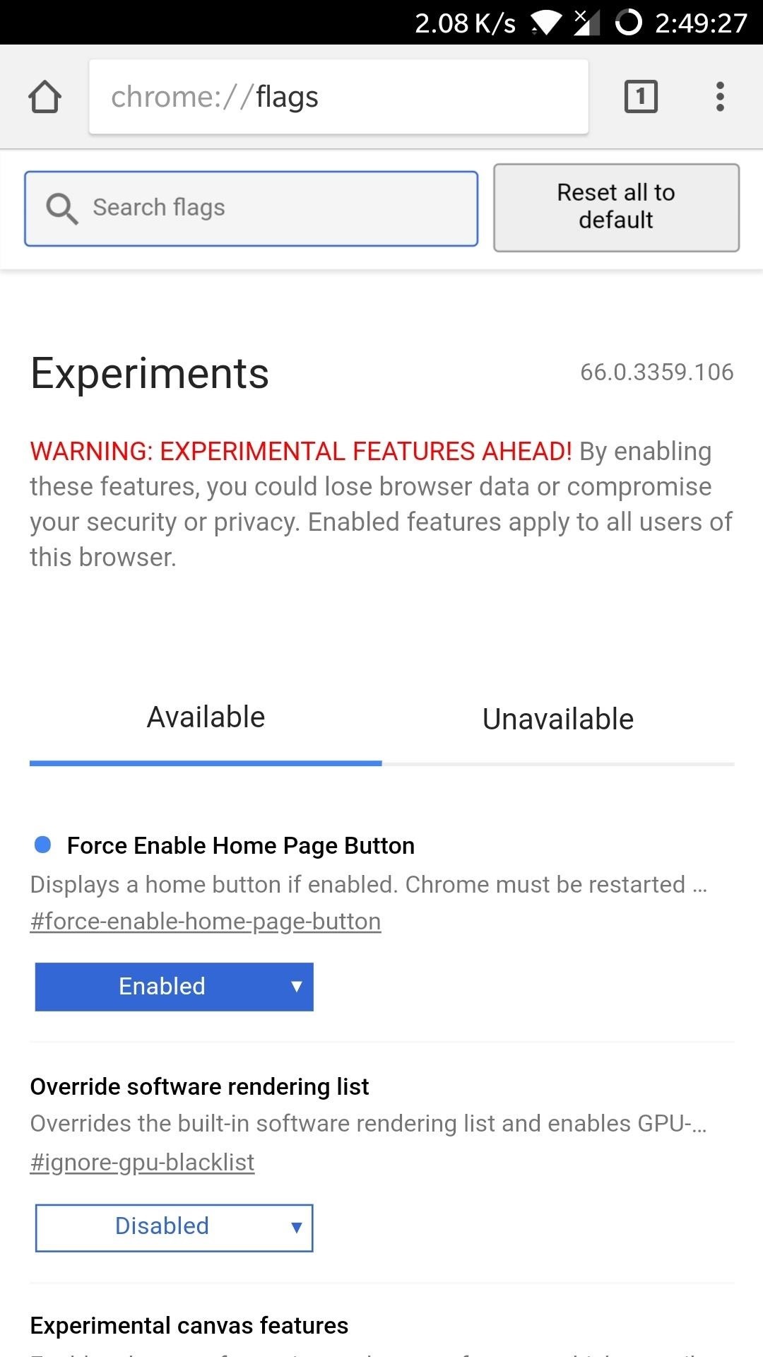 1080x1920 Chrome How To Enable The Home