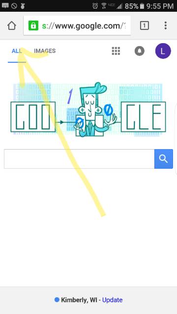 360x640 Chrome Home Button