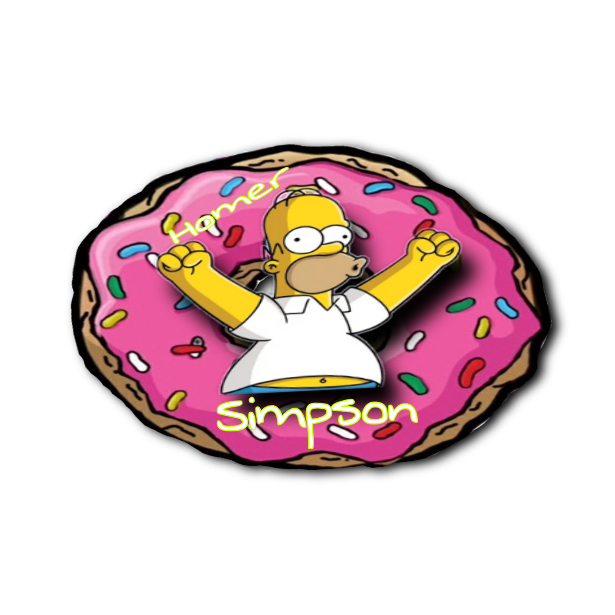 2048x2048 Homer Simpson Icon Freetoedit