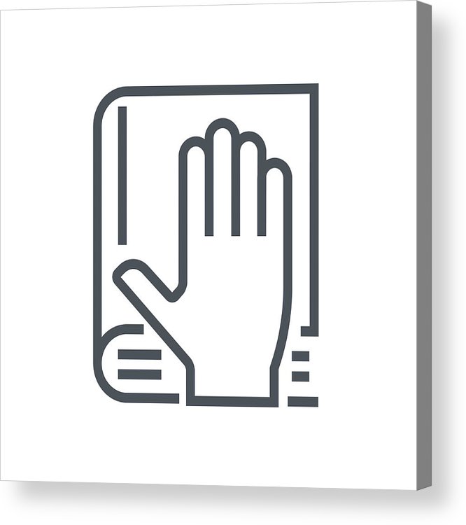 666x750 Honesty Icon Acrylic Print