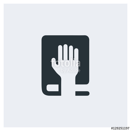 500x500 Honesty Icon, Swear Icon Stock Image And Royalty Free Vector