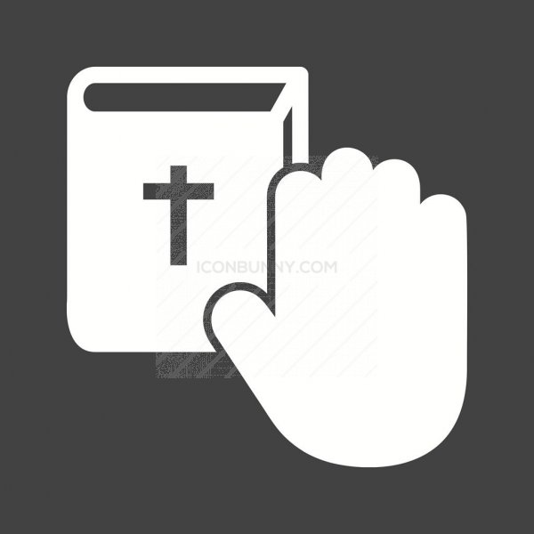 600x600 Oath Glyph Inverted Icon