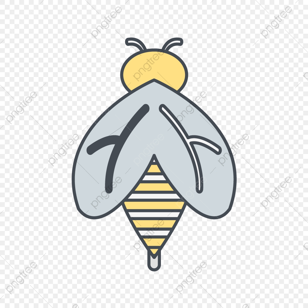 1024x1024 Vector Bee Icon, Honey, Bee, Insect Png And Vector