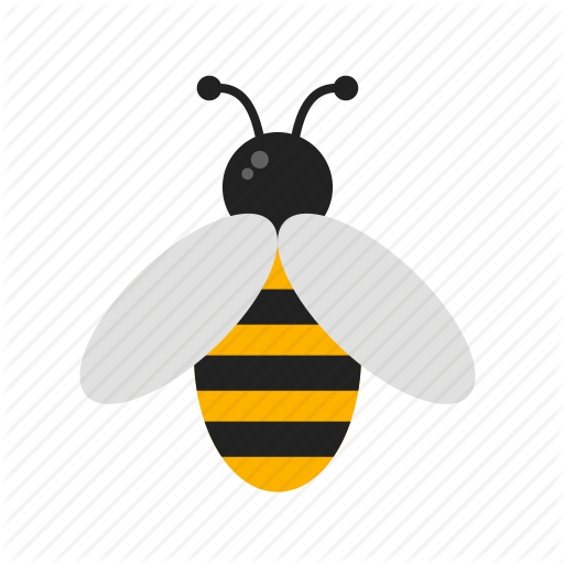 512x512 Bee, Bees, Fly, Honey, Honeybee, Nature, Wing Icon
