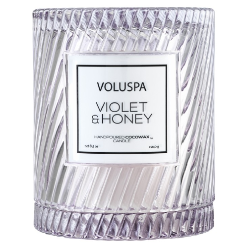 Voluspa Violet Honey Icon Candle With Cloche 500x500 Voluspa Violet Honey Icon Candle With Cloche