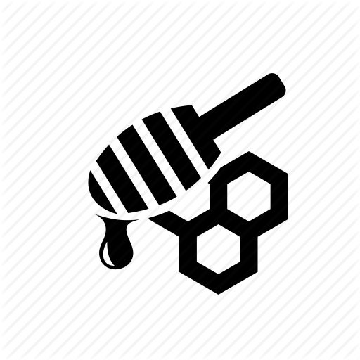 512x512 Dipper, Honey, Honey Dipper, Sweet Icon