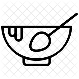 256x256 Honey Pot Icon Of Line Style