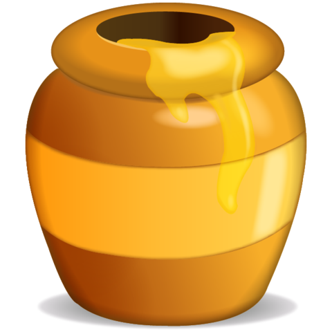 480x480 Download Honey Pot Emoji Icon Emoji Island