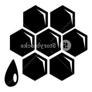 300x300 Honeycomb Icon Simple Illustration Of Honeycomb Vector Icon