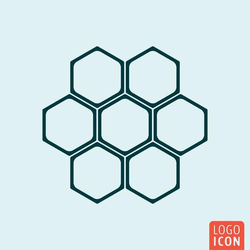 490x490 Honeycomb Icon Isolated