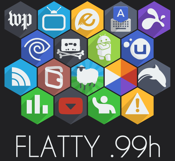 681x628 Icon Pack Flatty