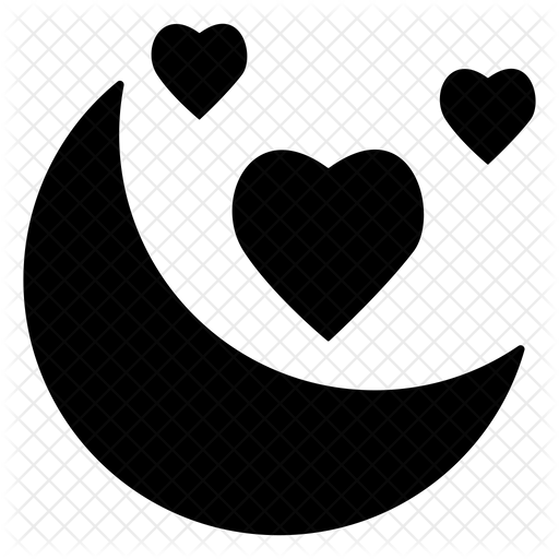 512x512 Honeymoon Icon Of Glyph Style