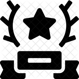 256x256 Honor Icon Of Glyph Style