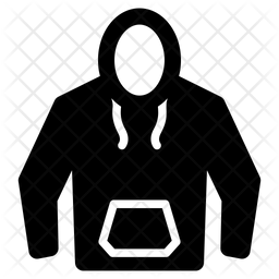256x256 Hood Icon Of Glyph Style