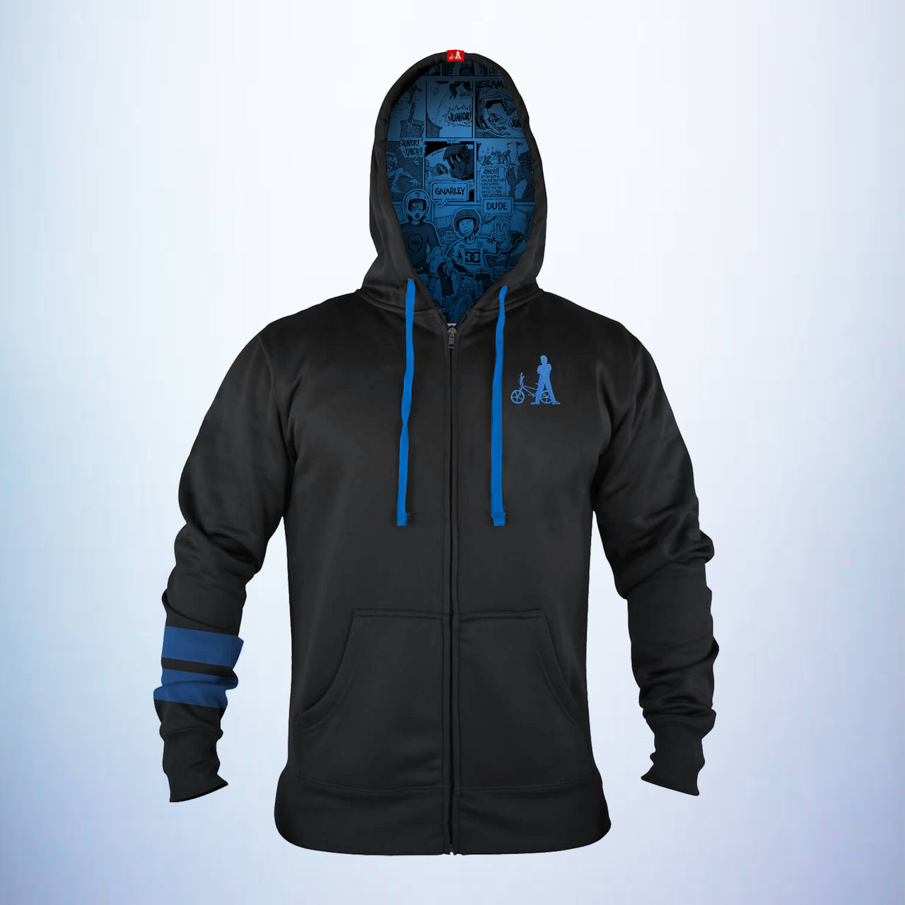 1280x1280 Rider Icon Cartoon Hoodie