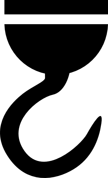 360x590 Fishing Hook Icon