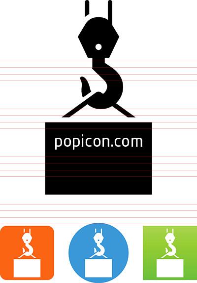 400x573 Crane Hook Icon