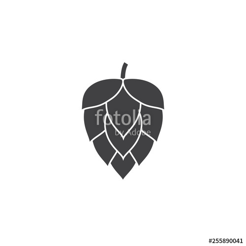 500x500 Hop Icon Vector Hop Icon Label Isolated Stock Image And Royalty