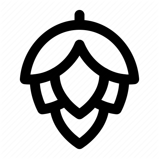 512x512 Beer, Brewing, Flower, Food, Hop, Vegetable Icon