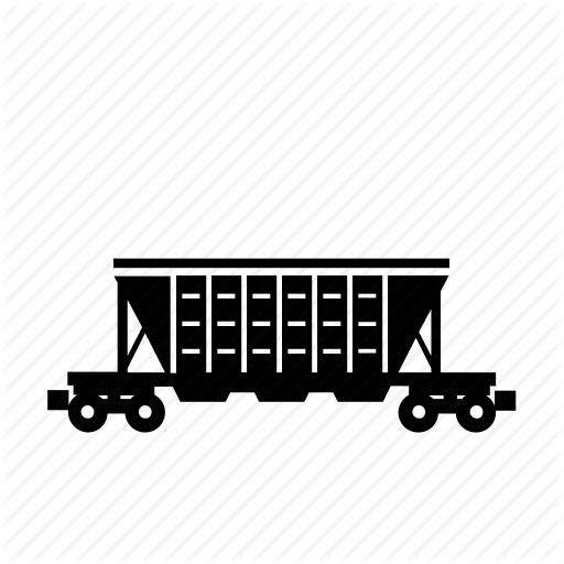 512x512 Cargo, Coal, Hopper, Rail, Sand, Stones, Transport Icon