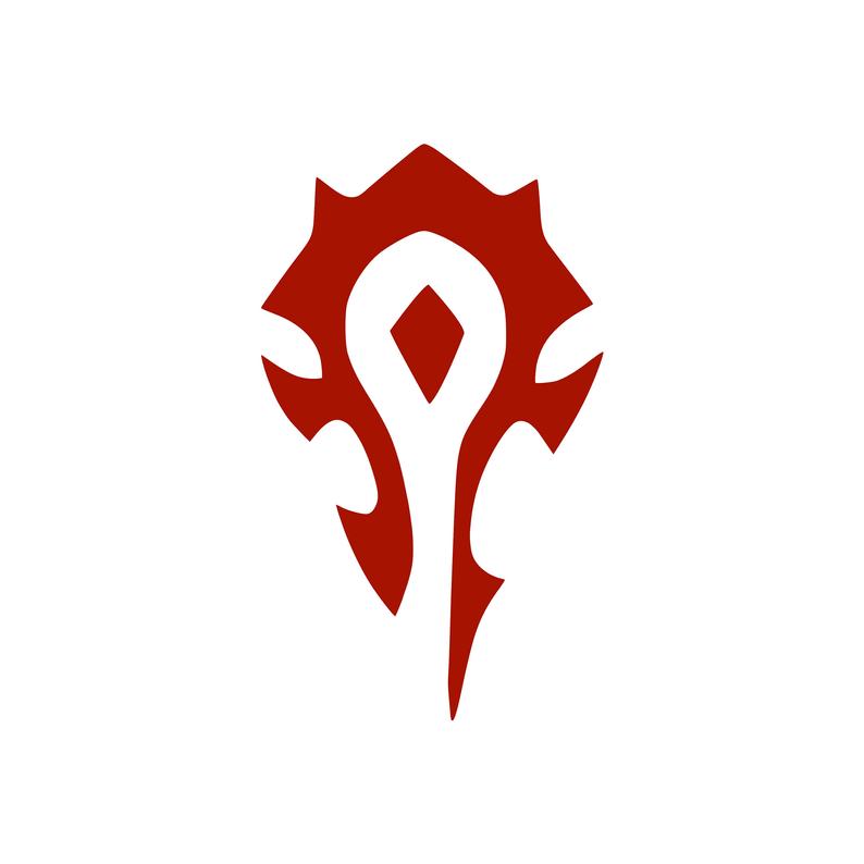 794x794 Warcraft Horde Symbol Vinyl Decal Car Laptop Notebook Etsy